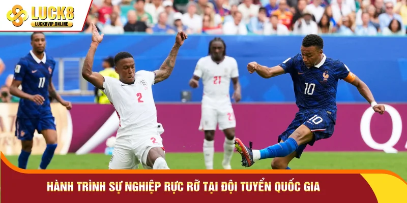 Hành trình sự nghiệp rực rỡ tại đội tuyển quốc gia